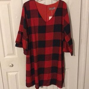 Buffalo Check Dress 🎈.   XXL